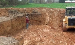 Выкопать котлован под фундамент в Тамбове - от 2575 руб. | 2Землекопа-Тмб