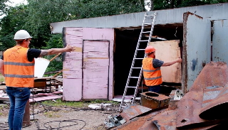 Демонтаж гаражей в Тамбове, цена от 1751 руб. – услуги под ключ от 2Землекопа-Тмб